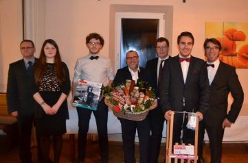 v.l. A. Knapp, A. Strasser, J. Bauer, F. Montalti, A. Sterr, C. Michalke, R. Knoll (Foto: C. Kirchhofer)