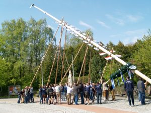 Maibaumaufstellen 2017