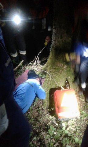 Feuerwehrjugend hält 24 Stunden Bereitschaft - Einsatz bei Nacht, Personenrettung