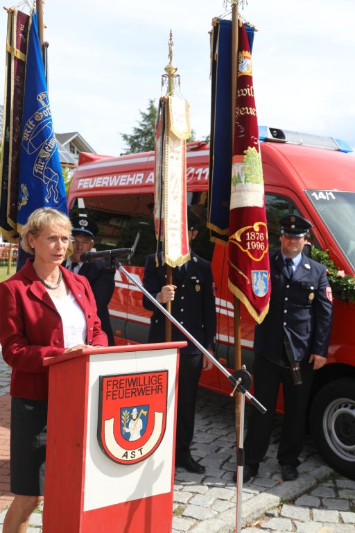 Grußwort Bürgermeisterin Fr. B. Gatz  (Foto: Hans Kronseder)