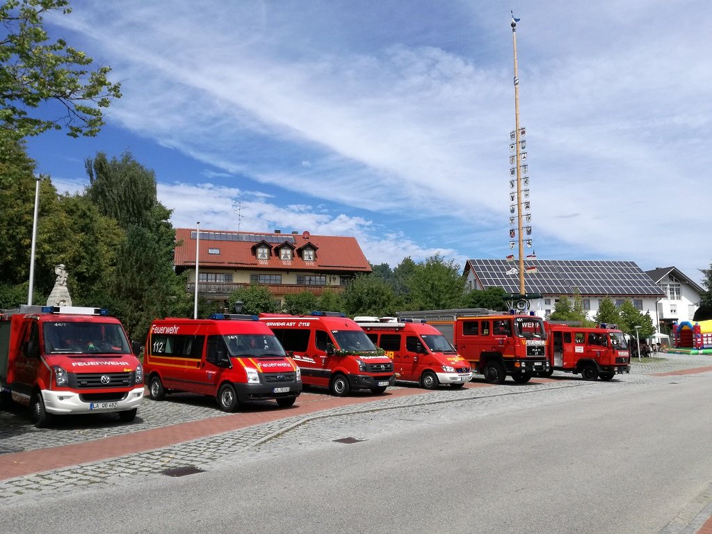 Einsatzfahrzeuge der Gemeindefeuerwehren
