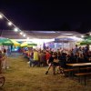 Samstag, Bierzeltbetrieb, Vorstellung der Seifenkisten, Warm-Up-Party
