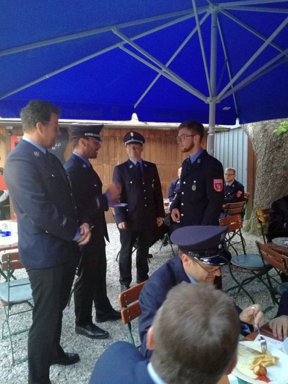 Knoll Alexander wird zum Löschmeuster befördert