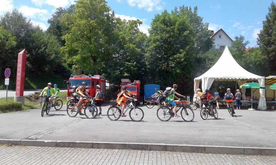 Radltour zum Bayernpark