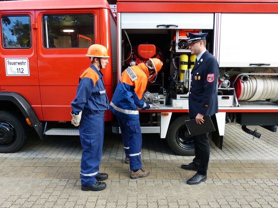 Jugendflamme 2 - Standrohr Setzen