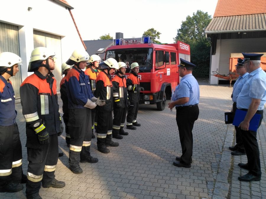 Antreten zur 1 Leistungsprüfung (Gemischte Gruppe, Stufe 1-6)