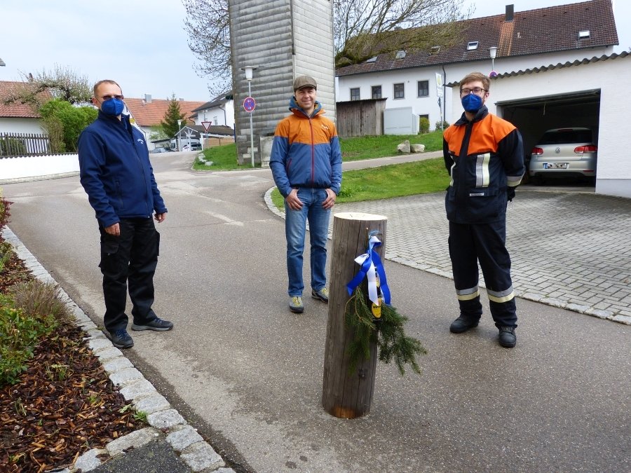 Meterweise Maibaum - und die Lieferung direkt nach Hause
