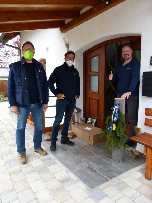 Meterweise Maibaum - und die Lieferung direkt nach Hause