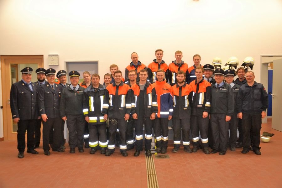 Abschlussprüfung des Ausbildungs- und Übungsdienstes der modularen Truppmannausbildung