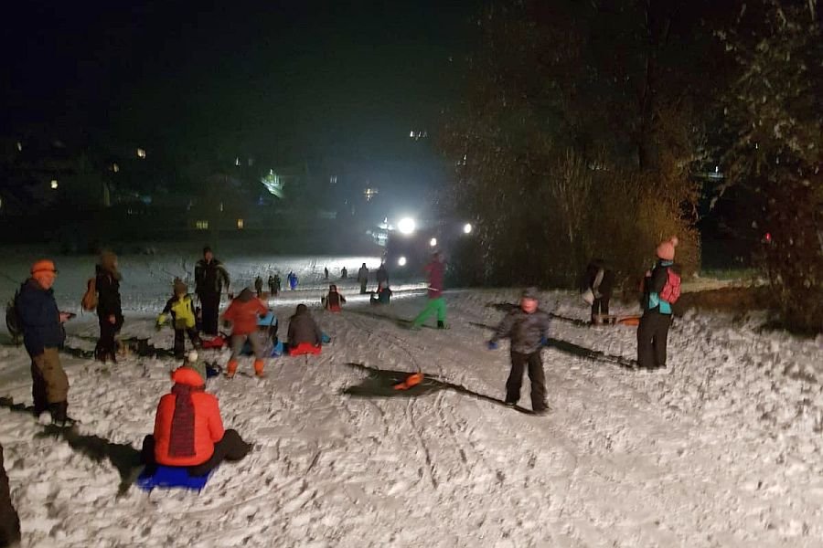 Nachtschlittenfahren am 05.02.2019