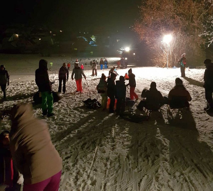 Nachtschlittenfahren am 05.02.2019