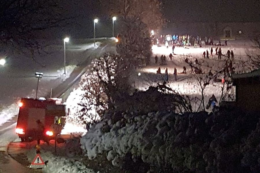 Nachtschlittenfahren am 05.02.2019