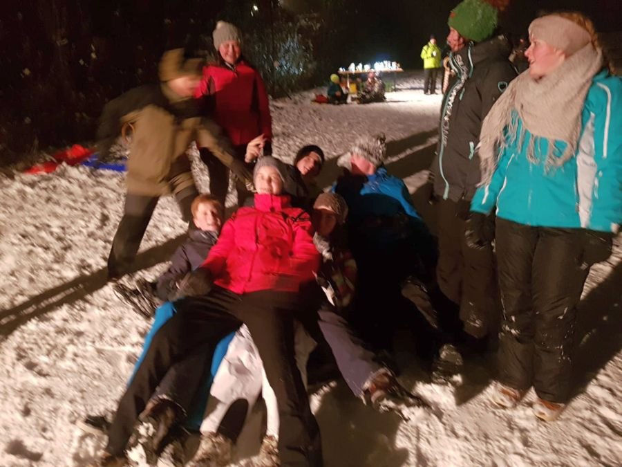 Nachtschlittenfahren am 05.02.2019
